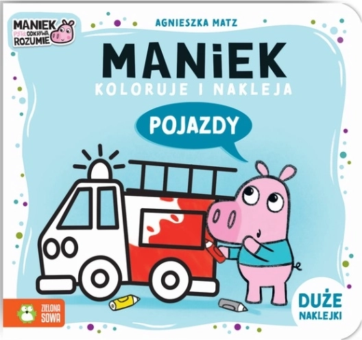Maniek barva in lepi vozila