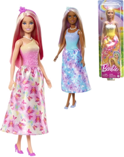 Mattel Barbie pravljična princeska, gibljiva punčka (4 različice) – 1 kos