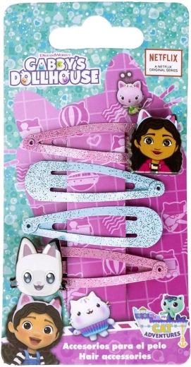 Komplet sponk za lase Gabby’s dollhouse (4 kosi)