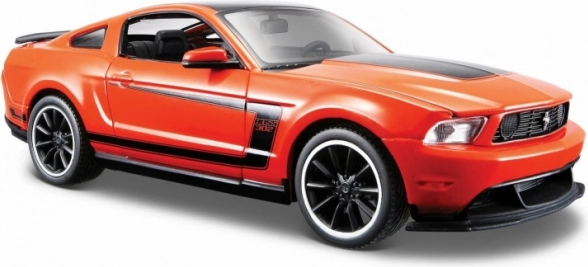 Kovinski model FORD Mustang Boss 302 1:24 oranžen