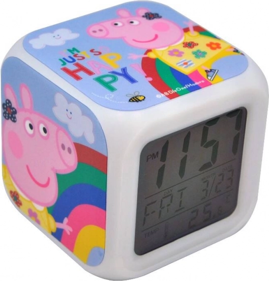 Digitalna ura z budilko Pujsa Pepa PP17073 KiDS Licensing