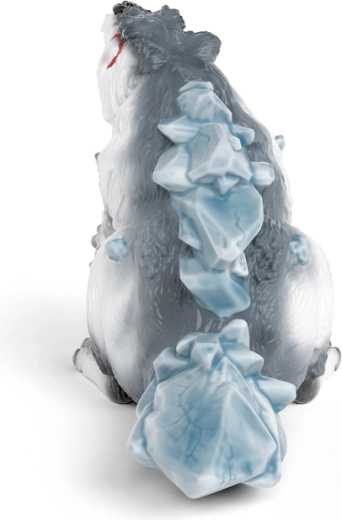 Impozanten ledeni oklep in kristali