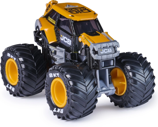 Large rubber wheels for a smooth ride