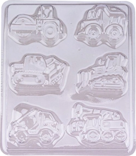 Mold for 6 construction vehicles