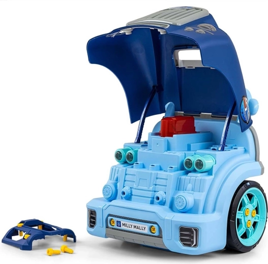 Komplet orodja in snemljiva kolesca