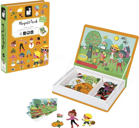 Janod Magnetibook Letni časi