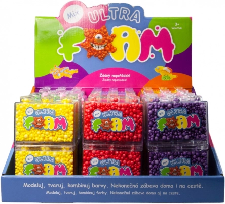 Modelirna masa Ultra Foam barvita mešanica