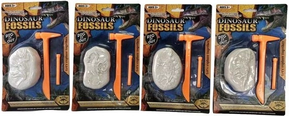 Fosilija dinozavra DIY – izkopljite lastno okostje