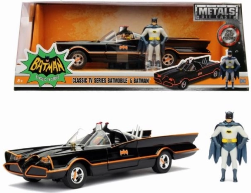 batmobile 1966 klasični model 1:24 s figurico batmana