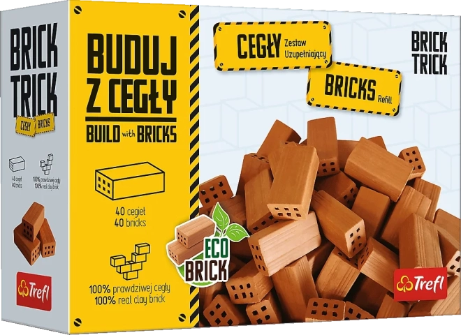 Trefl Brick Trick dodatni paket dolgih opek – 40 kos