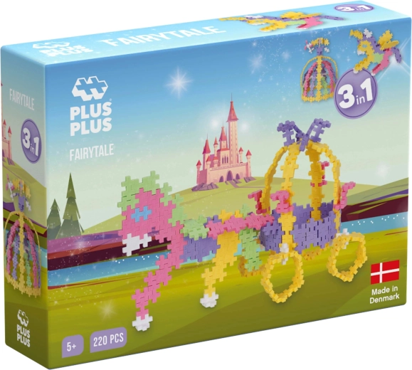 Three fairy-tale models in one set