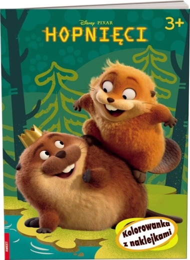Disney Hopnięci – pobarvanka z nalepkami