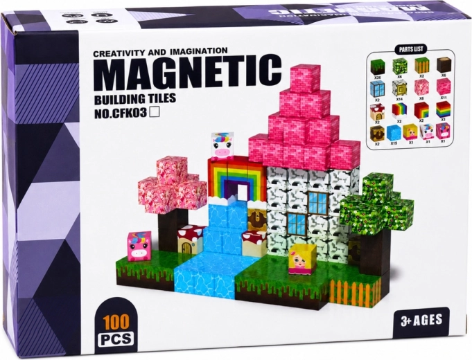 100 pieces for 2D and 3D creation