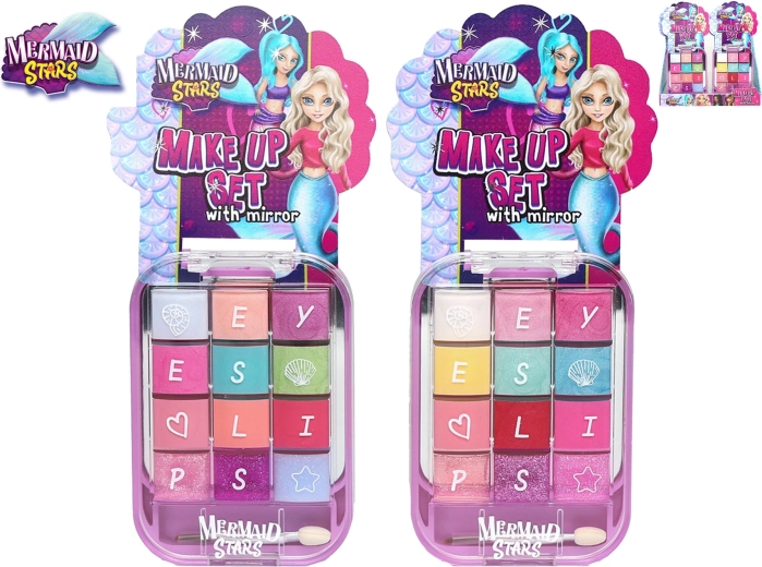 Children’s make-up palette with mirror Mermaid Stars