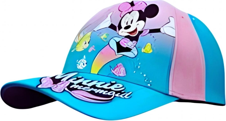 Dekliška kapa s šiltom Minnie