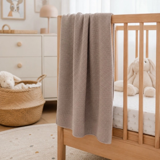 NANNA bambusova odeja Bamboo Beige
