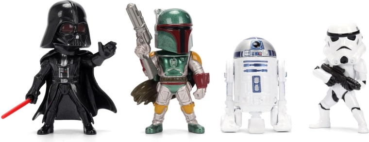 Štirje ikonični liki Star Wars