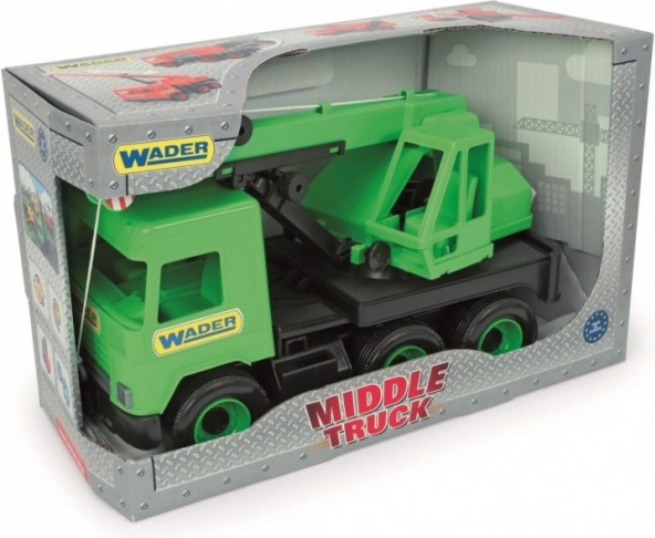 Zeleni Žerjav 38 cm WADER Sredinski Tovornjak