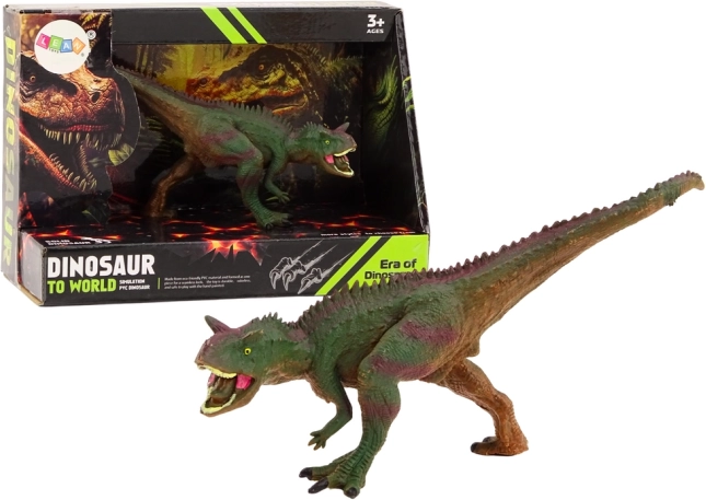 Figura dinozavra Carnotaurus zelenorjava