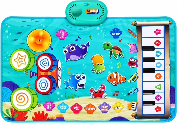 Instrument sounds, rhythms and melodies
