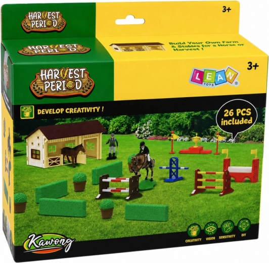 26 pieces for creative building and your own scenarios