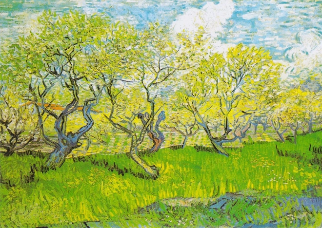 Sestavljanka Vincent van Gogh: Cvetoči Sad 1000 kosov