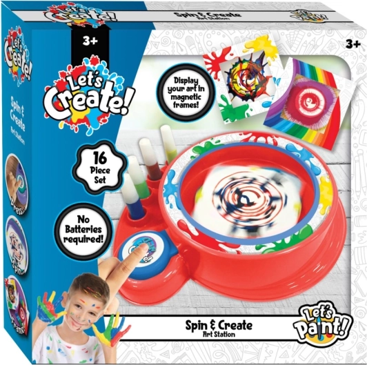 Ustvarjanje slik z uporabo Spin Art