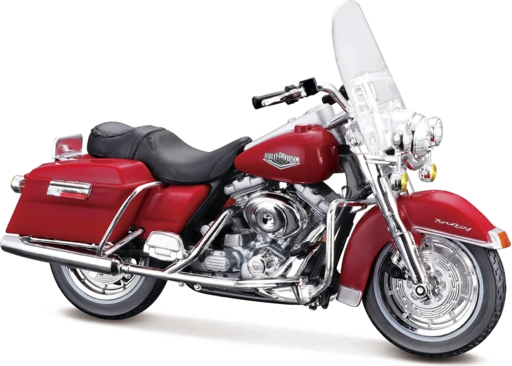 Maisto Harley-Davidson 1999 FLHR Road King 1:18 rdeč