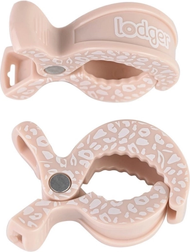 Lodger sponke za povijalno odejo swaddle clip blush dot (2 kosa)