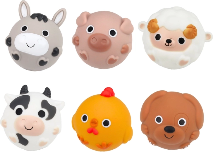 Mehke stiskalne živalice za otroške ročice