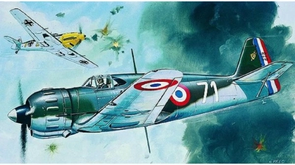 Smer Bloch MB 152 airplane model kit 1:72 - 1 piece