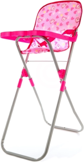 Jedilni stolček za udobno hranjenje punčke