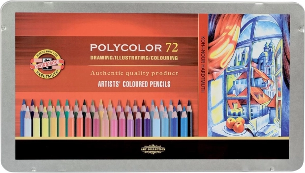 Umetniške barvice Koh-i-noor Polycolor 72 kosov