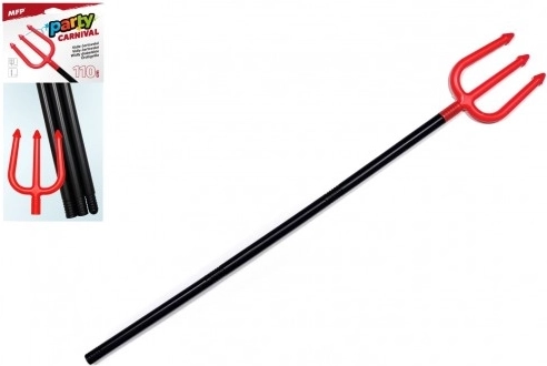 Zložljive hudičeve vile, plastične, 110 cm – za karneval