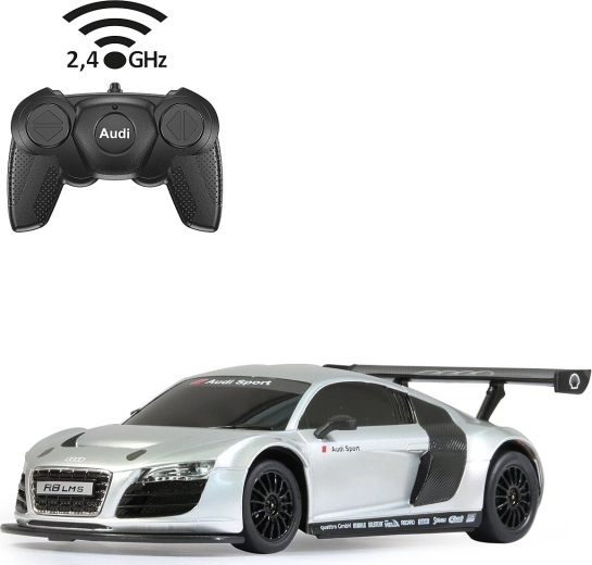 RC-avtomobil JAMARA Audi R8 LMS 1:24 srebrn