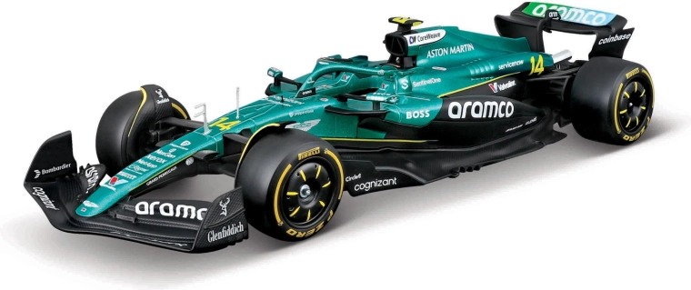 Realistični Aston Martin AMR25 (2025) v merilu 1:24