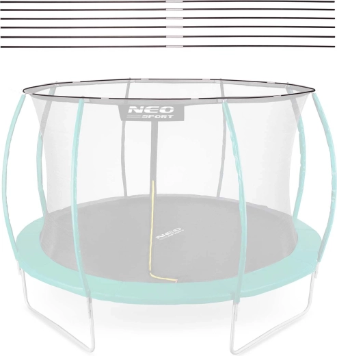 Zgornji obroč za zaščitno mrežo trampolina 435 cm (14 ft) Neo-Sport tip C