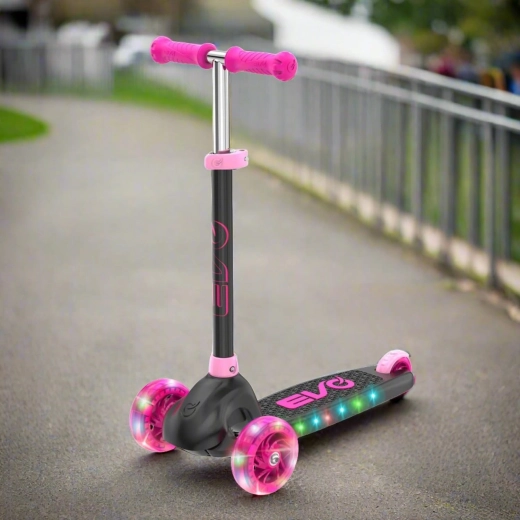 LED kolesa in osvetljen podvozje