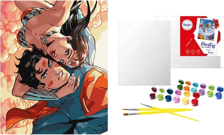 Slikanje po številkah DC Wonder Woman: Uškrti
