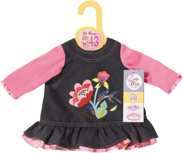 Dolly Moda Jeans oblekca, 43 cm