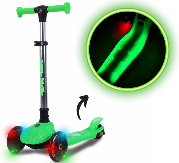 Milly Mally otroški trikolesni skiro Jelly green