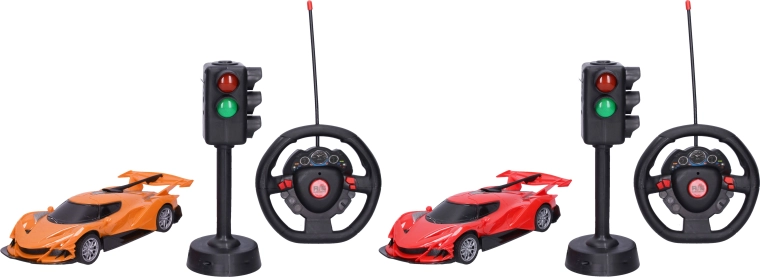 RC-avtomobil s semaforjem na daljinsko upravljanje, 23,5 cm – 1 kos