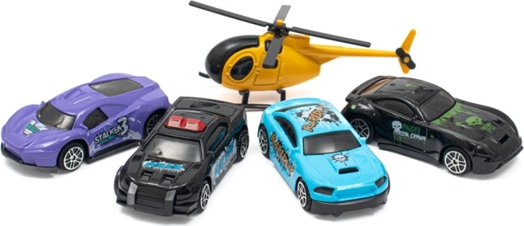 Helipad, bencinska črpalka in vozni park