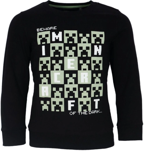 Črna jopica Minecraft