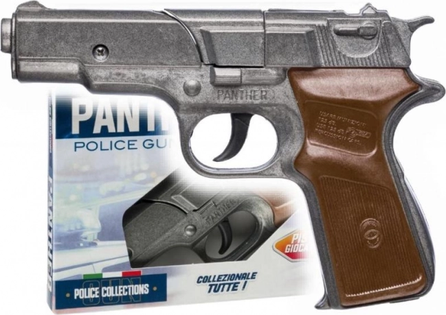 Kovinska kapsulna policijska pištola PANTHER, 8-strelna