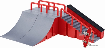 Set Fingerboard z rampo in stopnicami
