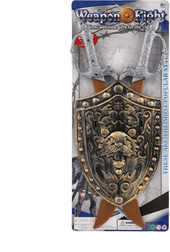 Kompleten viteški set na kartonu