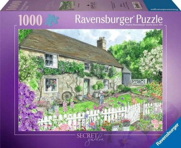 Ravensburger sestavljanka Skrivni vrt 1000 kosov