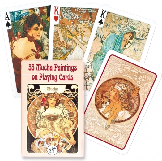 Igralne karte Alfons Mucha