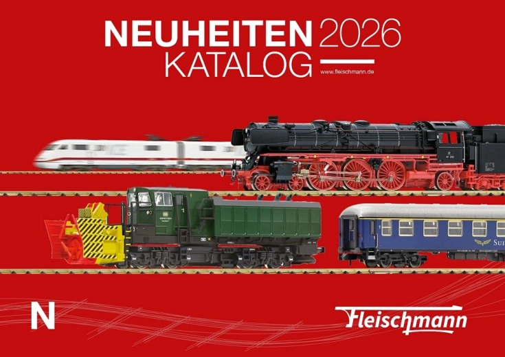 Fleischmann katalog novosti 2026 (v angleščini)